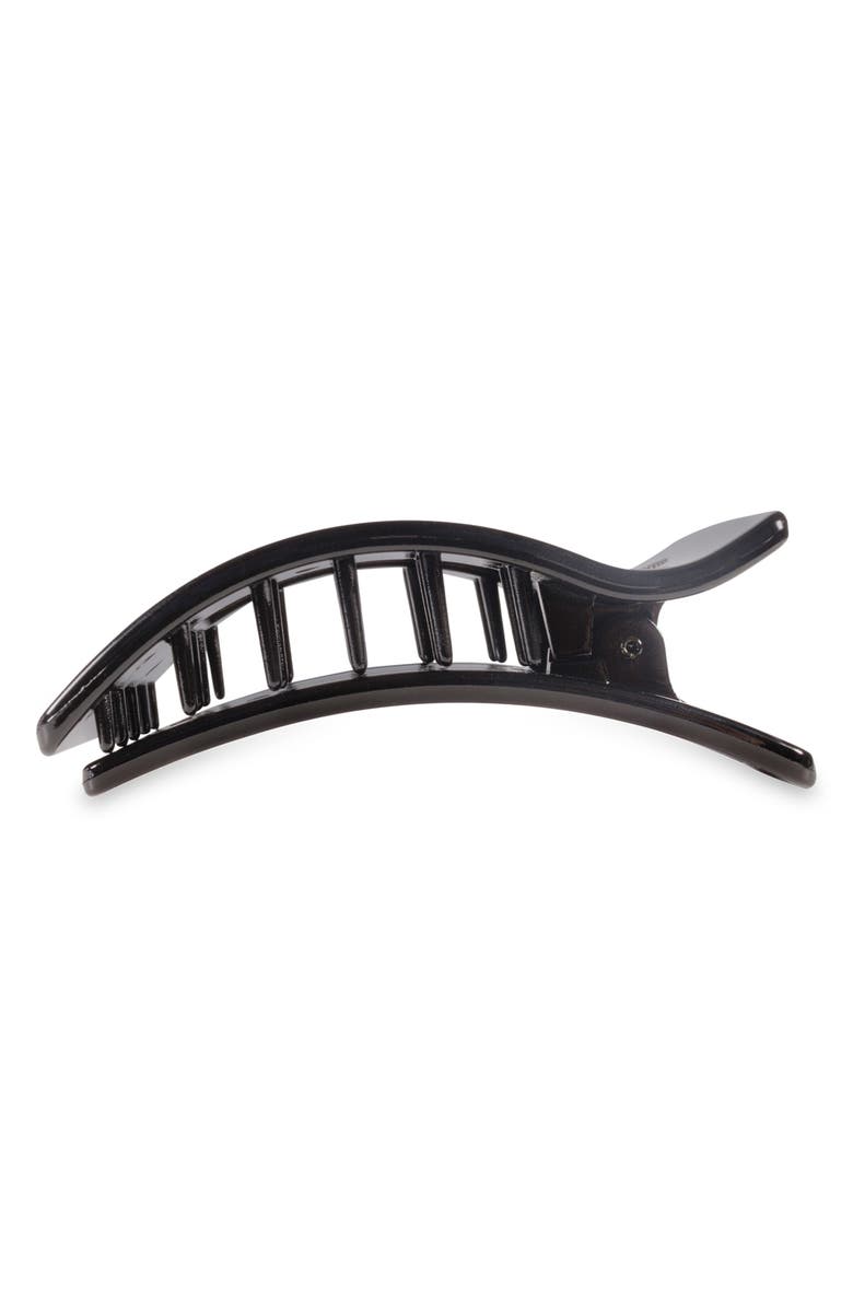 TELETIES Medium Flat Rectangle Hair Clip, Alternate, color,