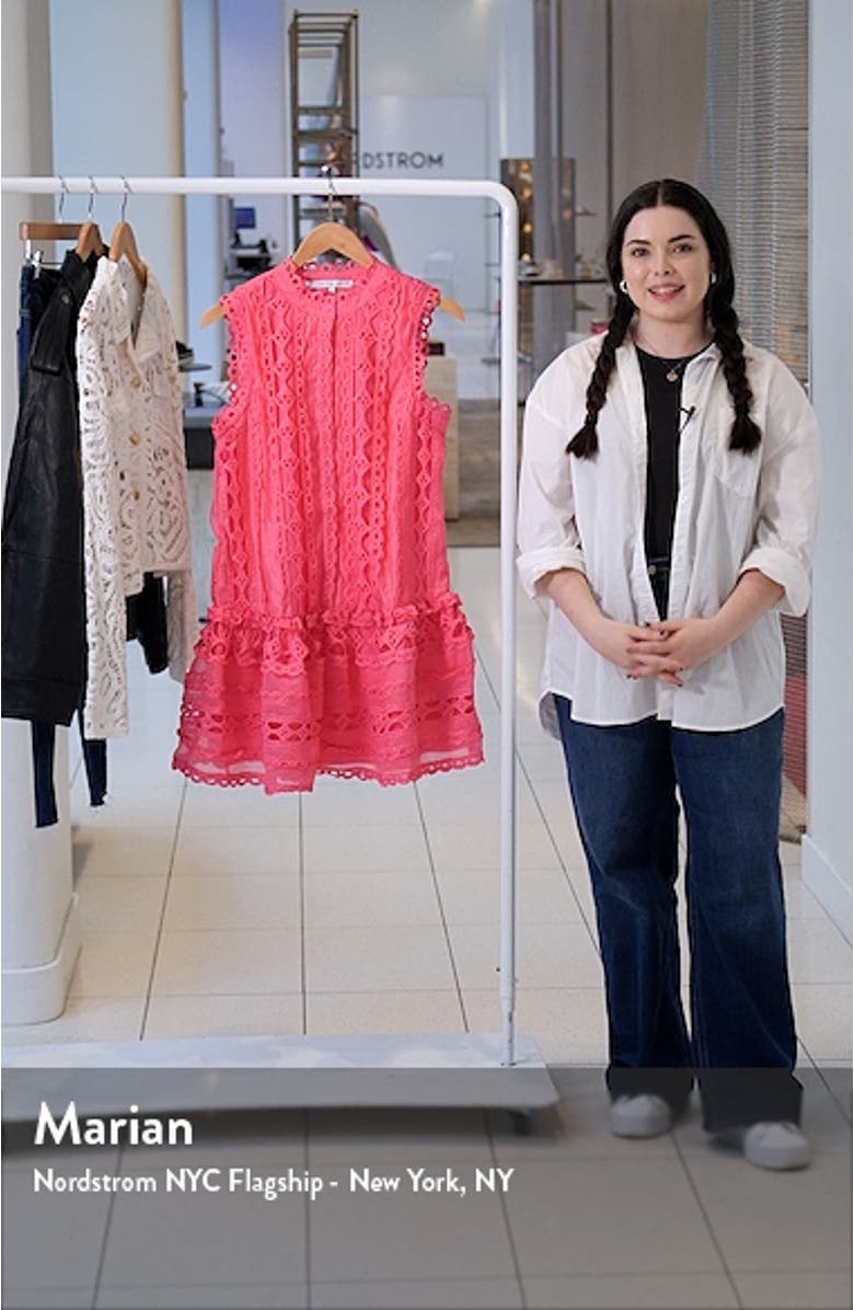 Sleeveless Lace A-Line Dress, sales video thumbnail