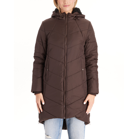 Harper -  3in1 Maternity Coat Cocoon Mid Thigh
