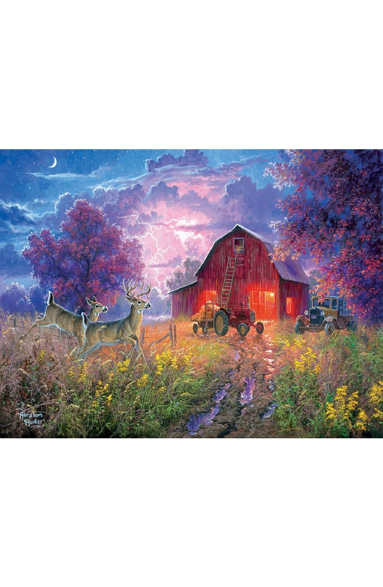 Sunsout Night Run 500 piece Jigsaw Puzzle for Adults, Alternate, color, Multicolor