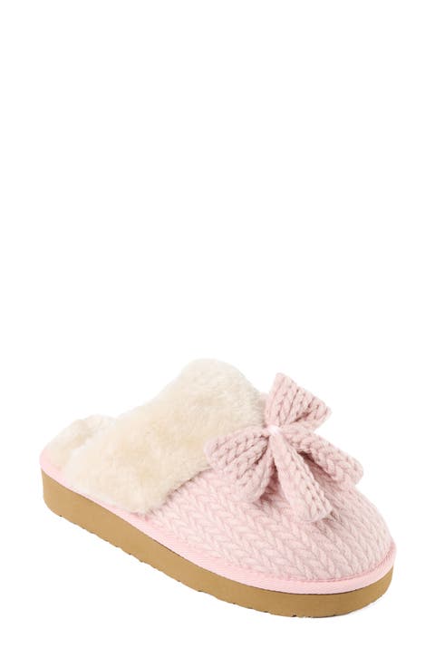 Bowelle Faux Fur Scuff Slipper (Women)