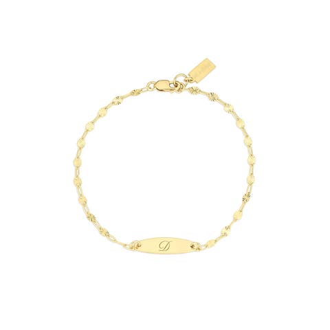 Bank Initial Bracelet