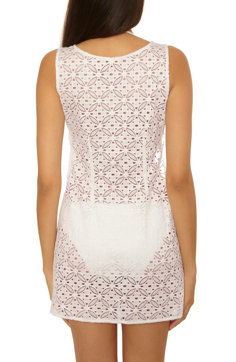 Becca Las Colinas Cover-Up Dress, Alternate, color, White