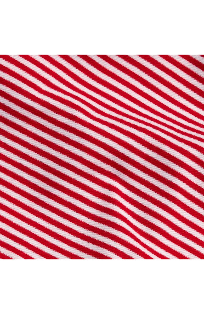Little English Kids' Striped Turtleneck Dress, Alternate, color, Red Stripe