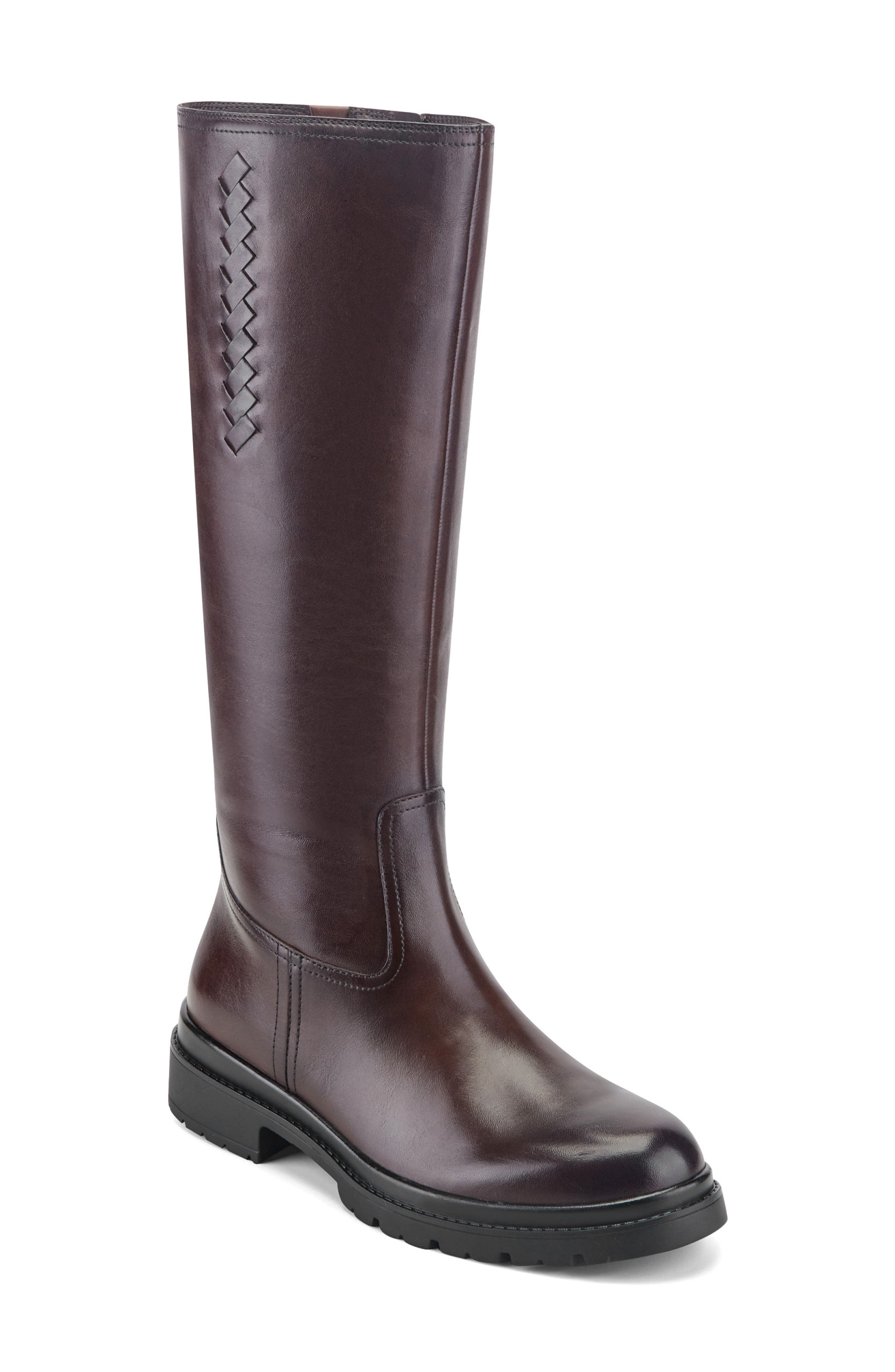 Petulla Riding Boot, Main, color, DARK BROWN