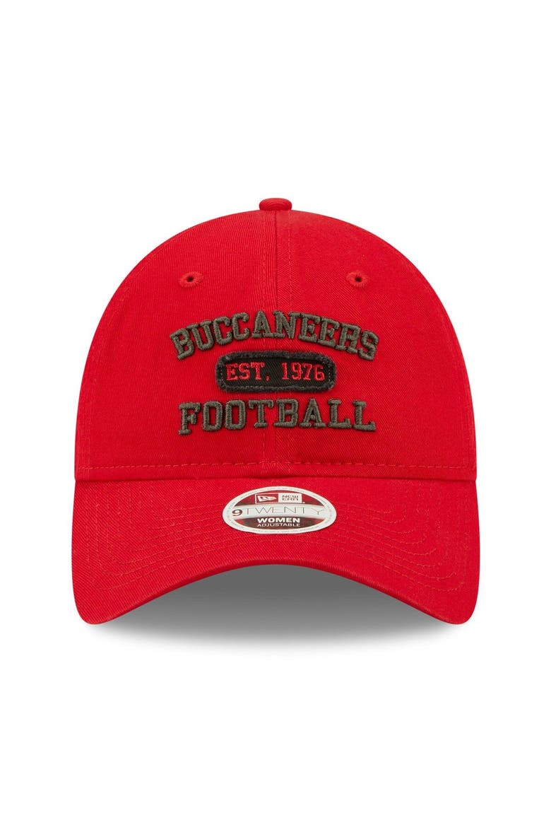 Women's New Era Red Tampa Bay Buccaneers Formed 9TWENTY Adjustable Hat, Alternate, color, Red