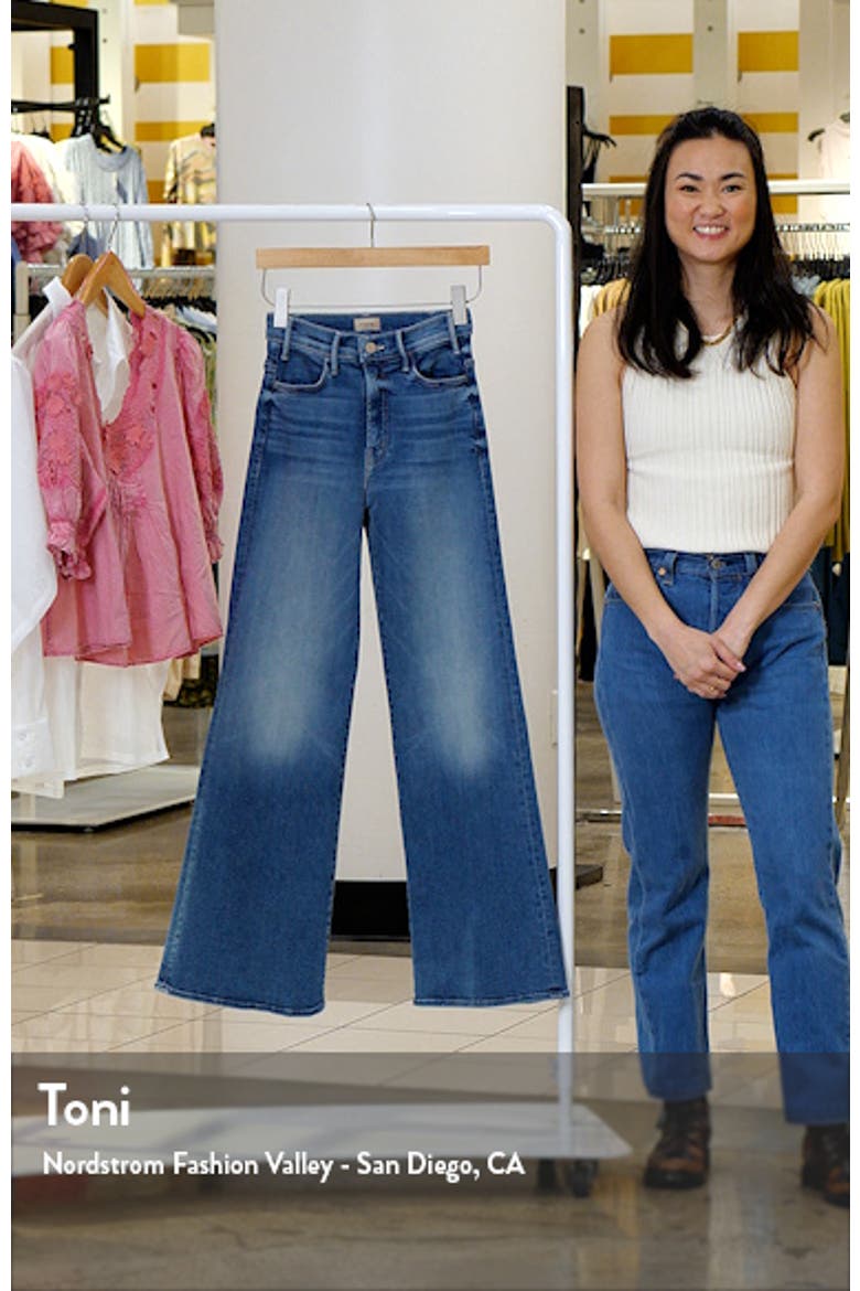 Hustler Roller Sneak Flare Jeans video
