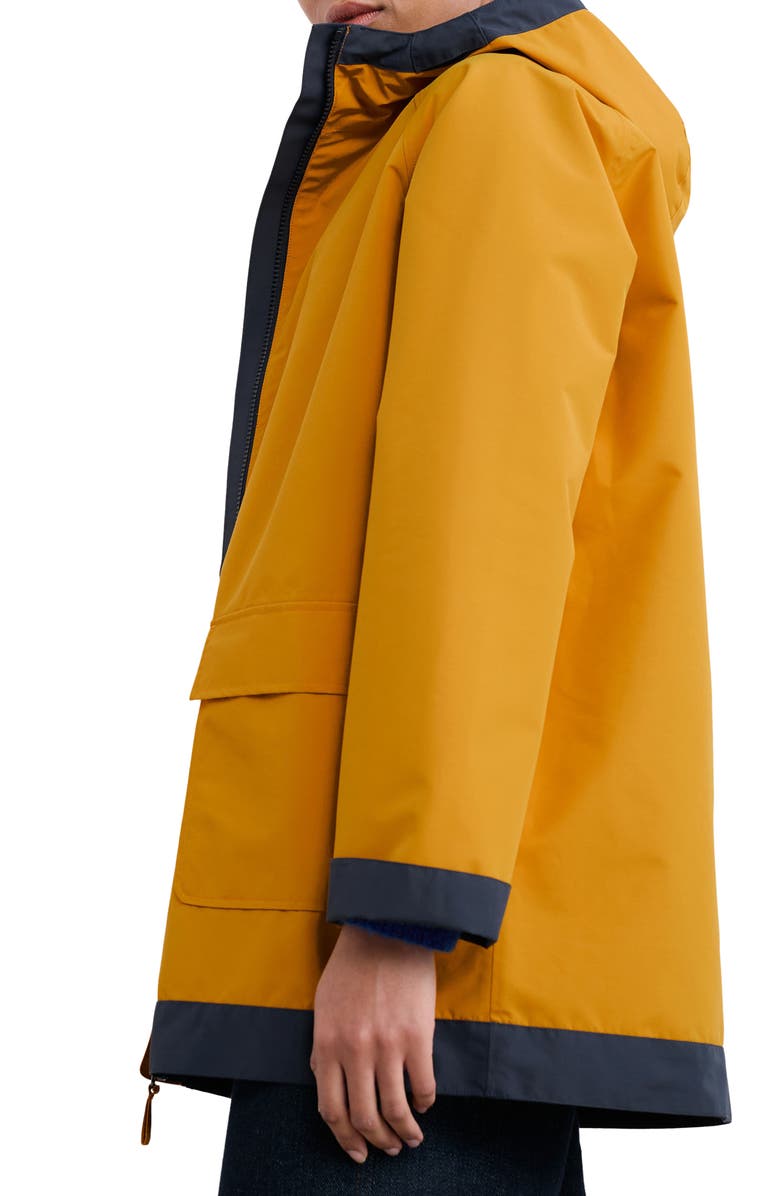 Seasalt Cornwall The Reversible Raincoat II, Alternate, color, Sunglow