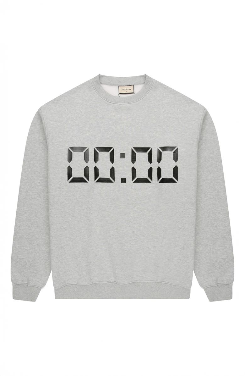 VOUSETI Us Against Time Crewneck Sweatshirt, Alternate, color, 