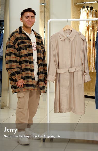 Club Monaco Soft Trench Coat (Women) | Nordstromrack