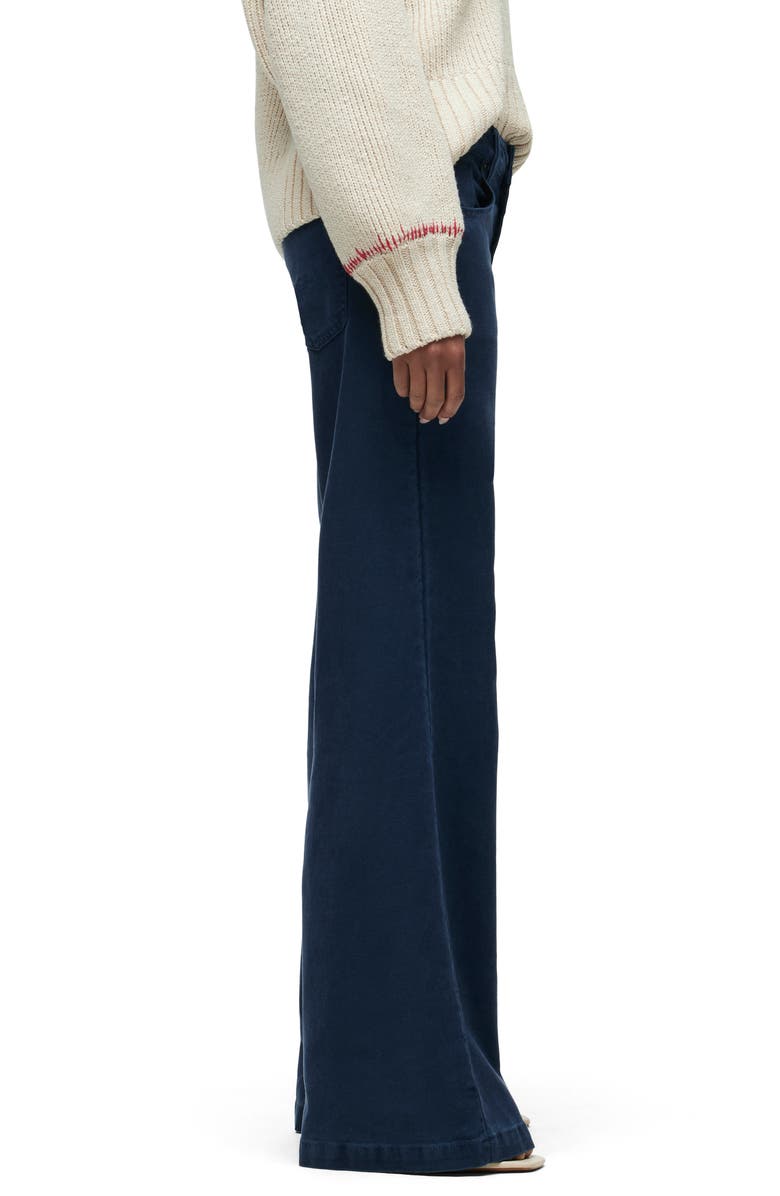 Hudson Jeans Jodie High Waist Super Wide Leg Jeans, Alternate, color, Mood Indigo