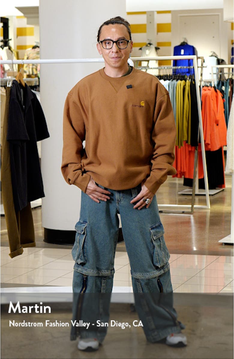 American Script Crewneck Sweatshirt, sales video thumbnail