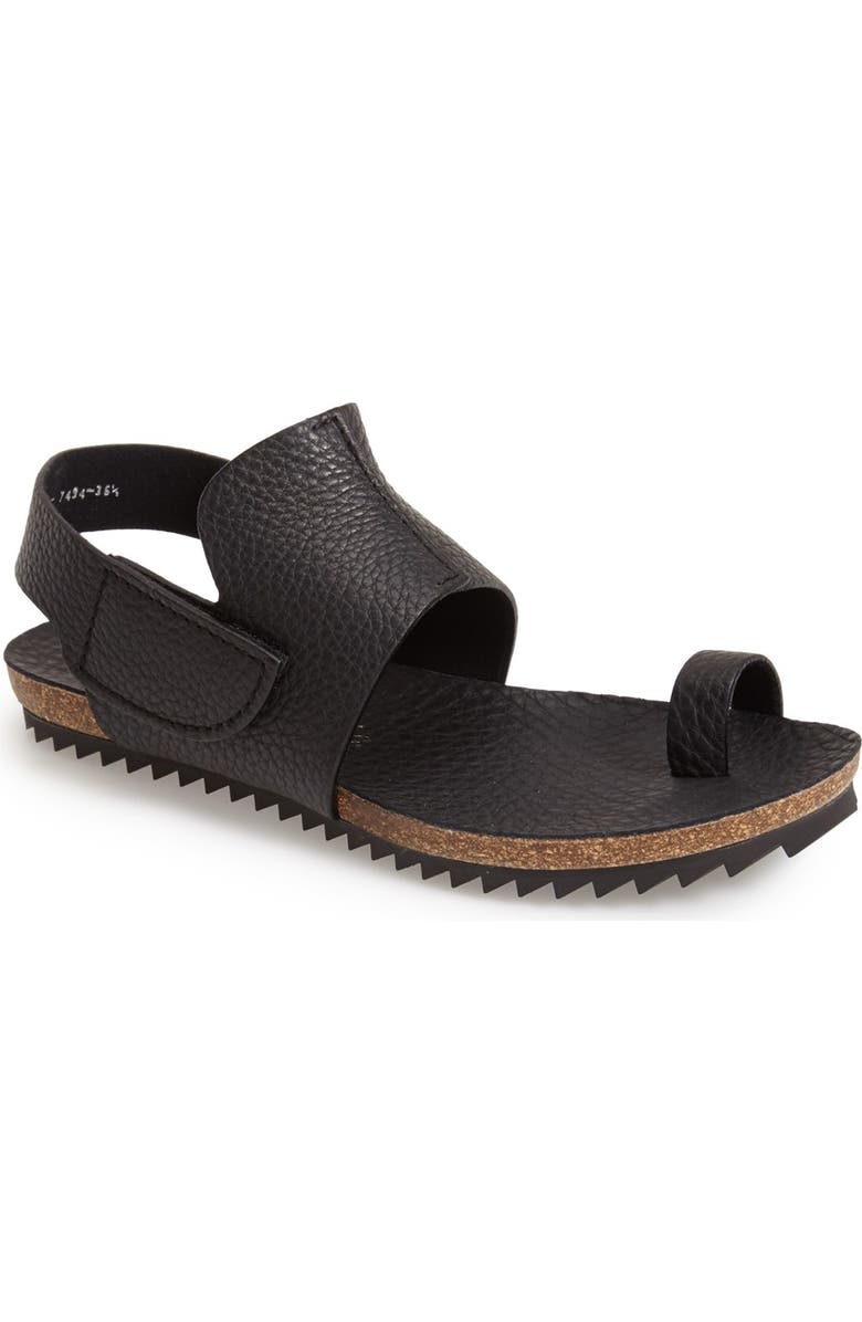 Pedro Garcia 'Vicky' Grained Leather Sandal, Main, color,