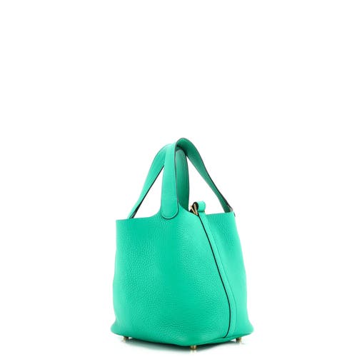 Pre-owned Hermes Hermes Picotin Lock Bag Clemence Pm