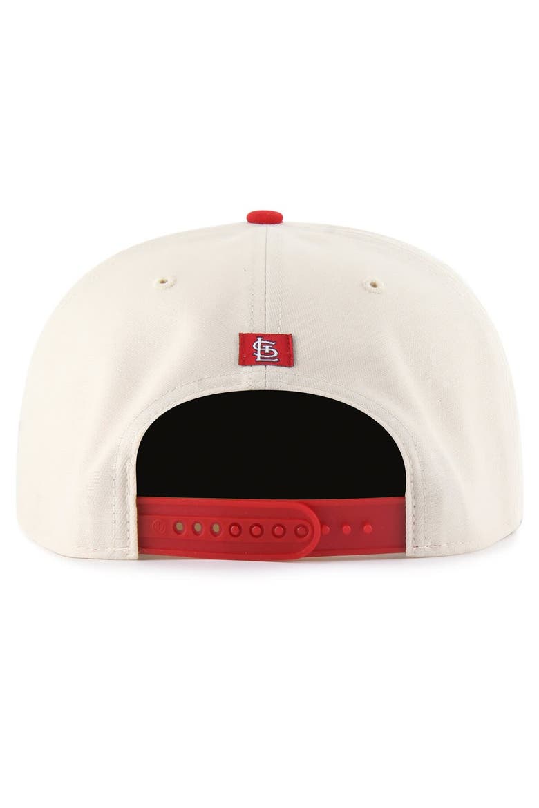 Men's '47  Cream St. Louis Cardinals Payson Captain Adjustable Hat, Alternate, color, Cream