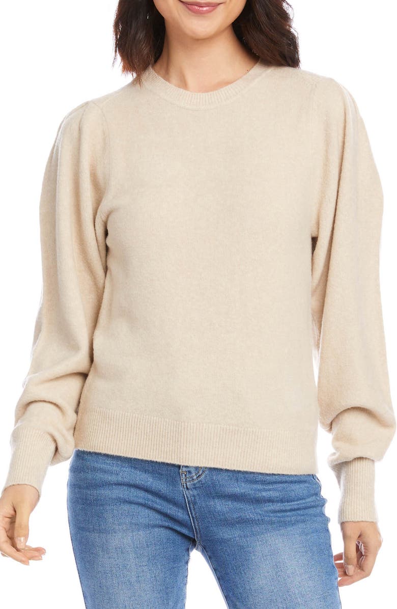 Karen Kane Puff Sleeve Sweater, Main, color,