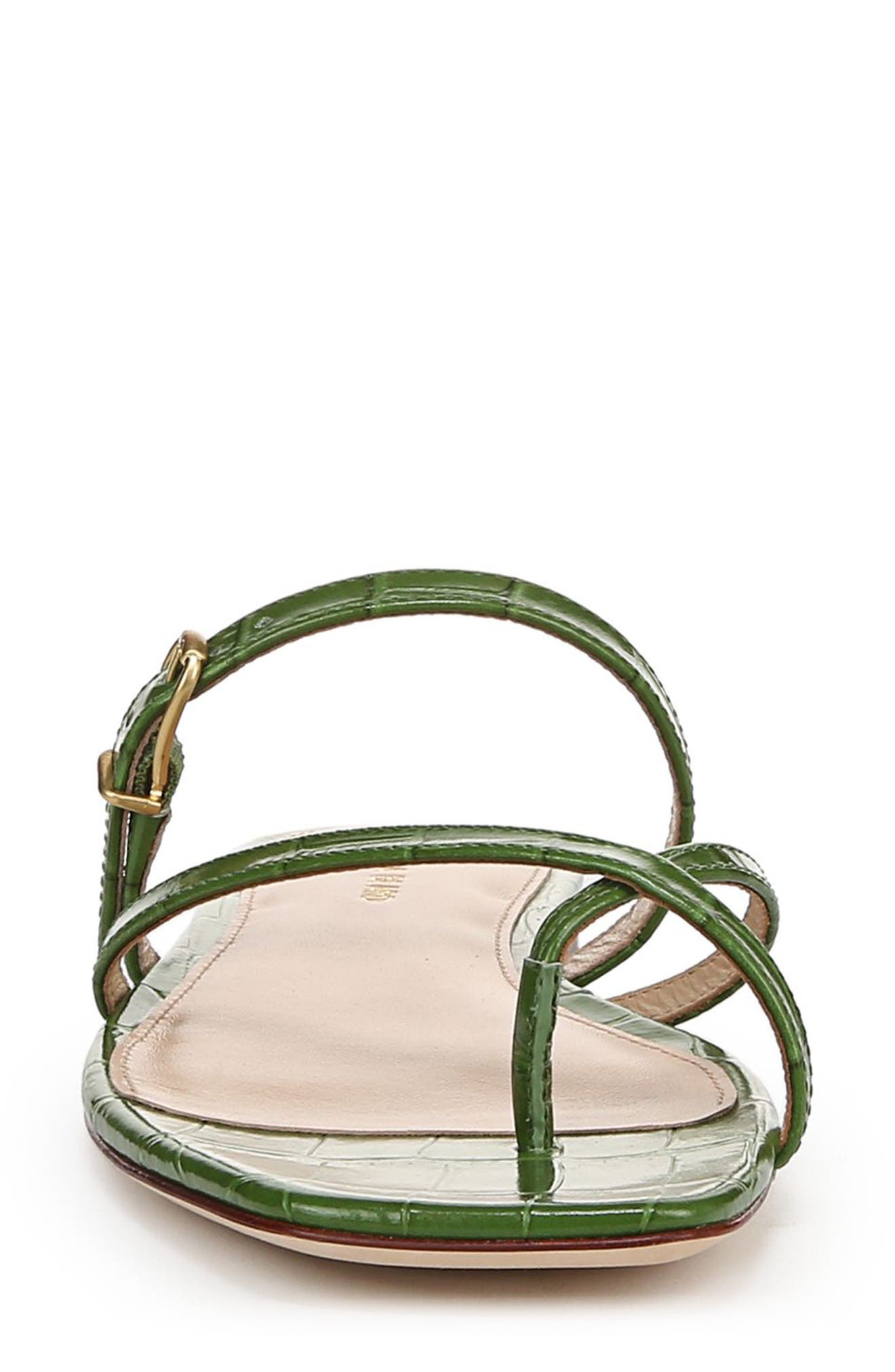 Veronica Beard Marthe Strappy Sandal, Alternate, color, Lemongrass