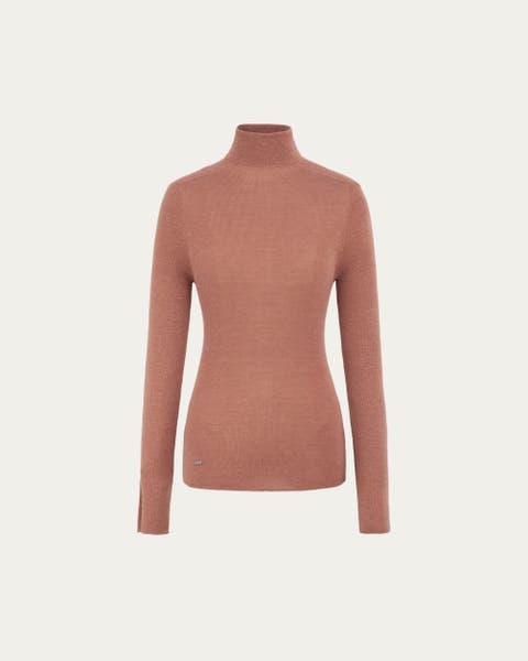 Ossa Knitted Hemp Turtleneck