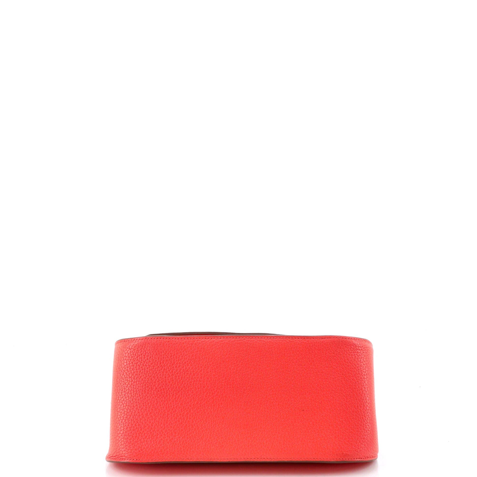 Pre-Owned Hermes Jypsiere Bag Clemence 28, Alternate, color, Rouge Pivoine