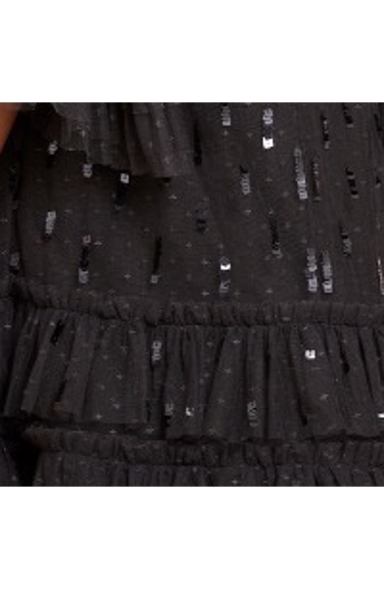 Needle & Thread Sequin Dash Mini Dress, Alternate, color, Graphite