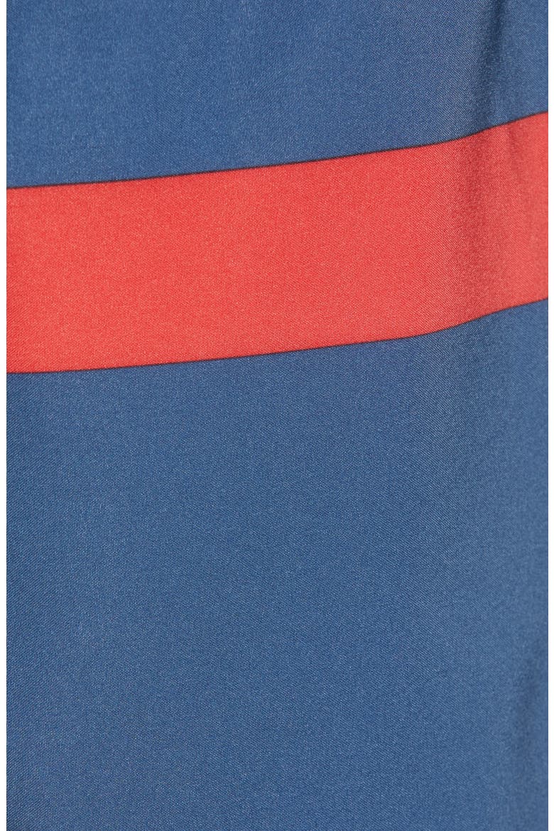 The Anchor Swim Trunks, Alternate, color, RED STRIPE