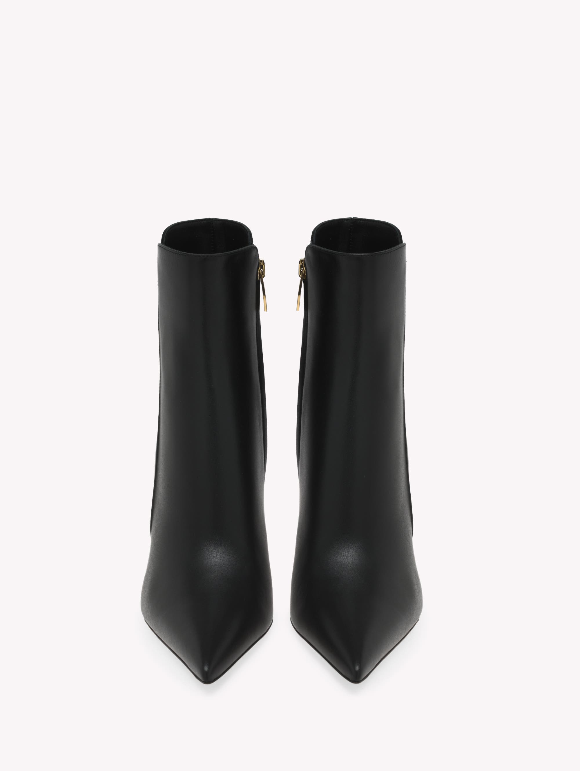 Gianvito Rossi Sofia Bootie, Alternate, color, Black Calf Leather