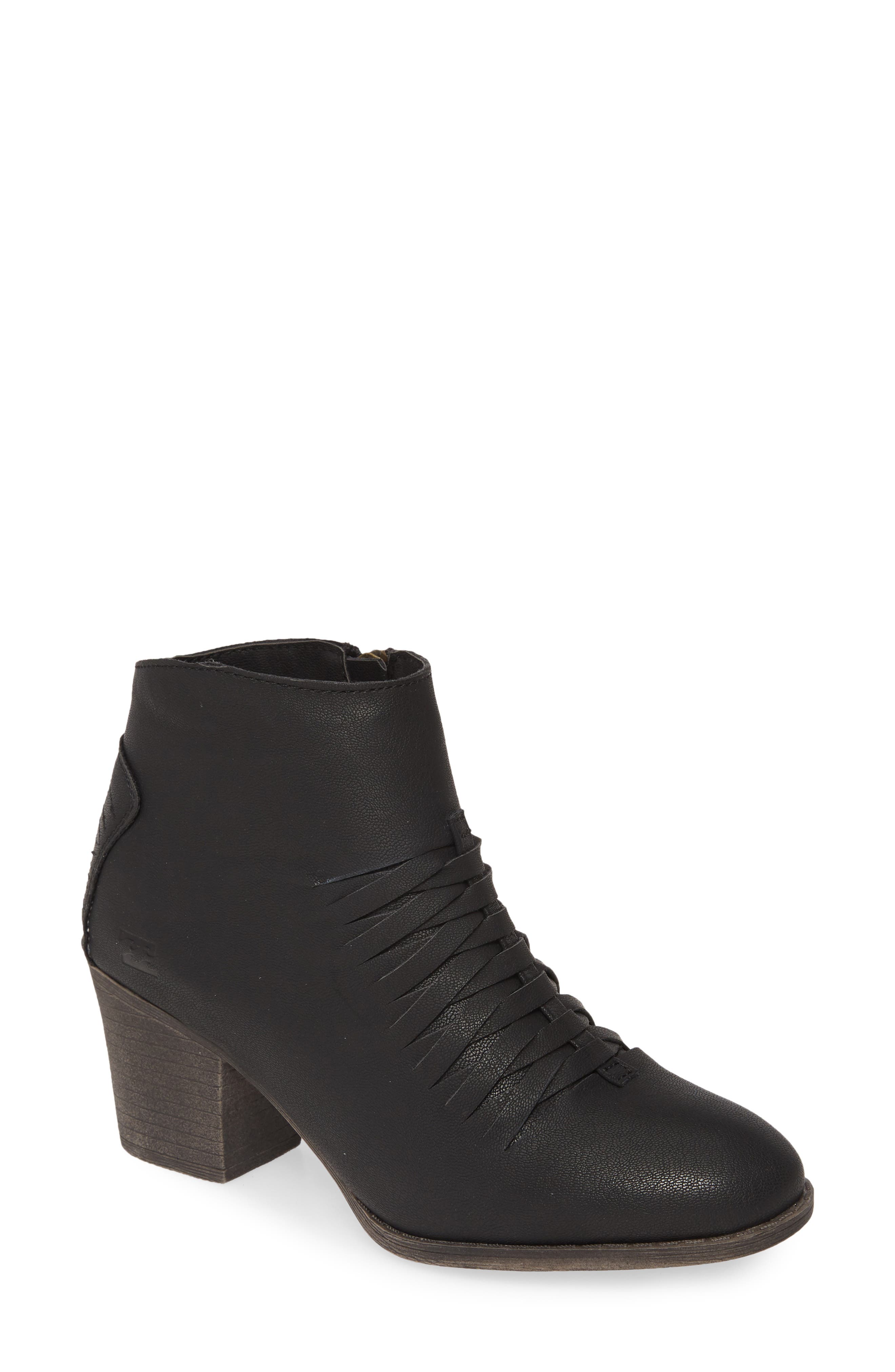 Sea You There Bootie, Main, color, BLACK