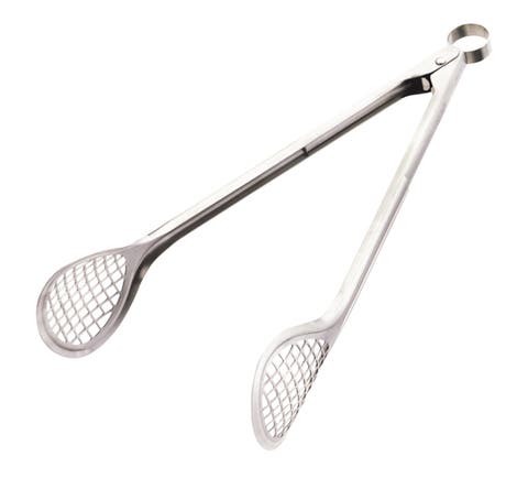 Wide Grill Fry Tongs