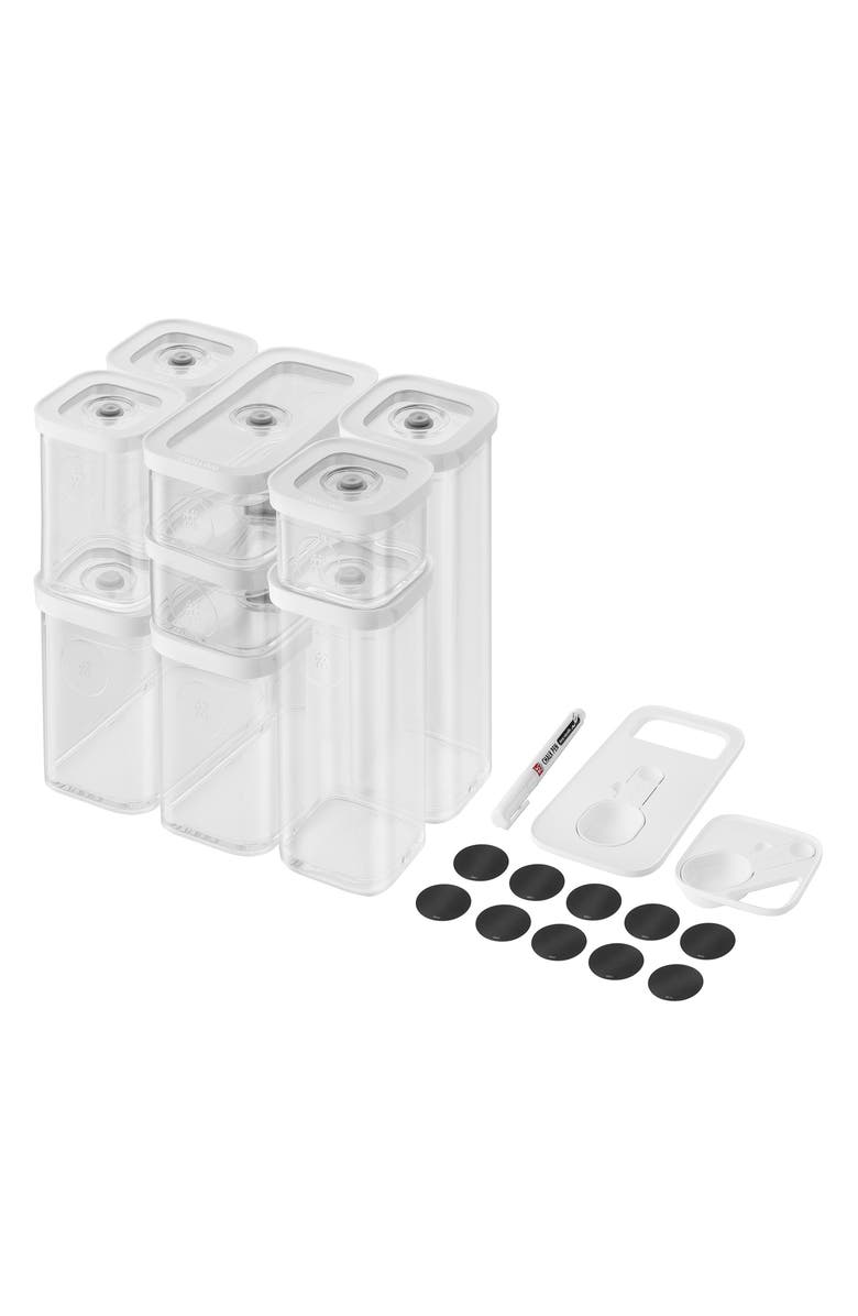 ZWILLING Fresh & Save 12-Piece Cube & Vacuum Pump Set, Main, color, Clear