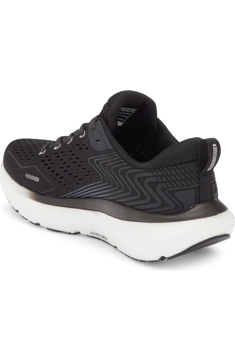 SKECHERS GO RUN Max Ride 11 Running Shoe, Alternate, color, Black/ White