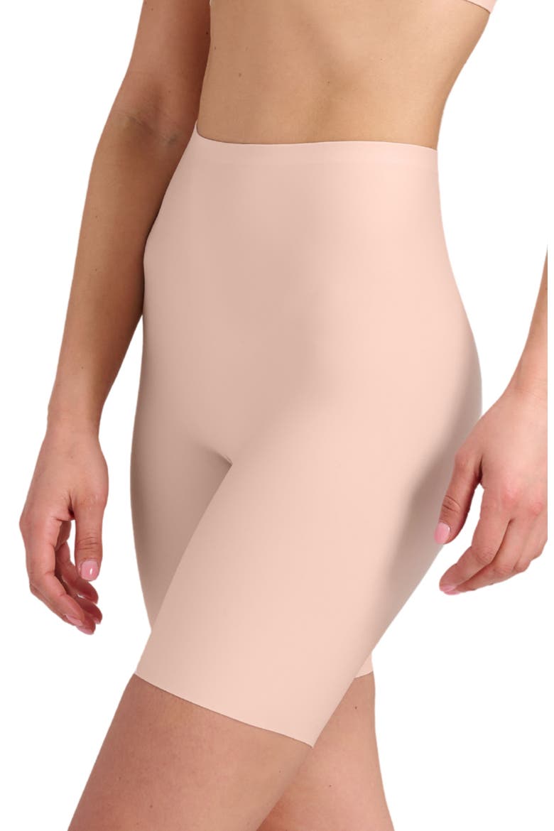 No-Show Bike Short, Alternate, color, Barely Pink