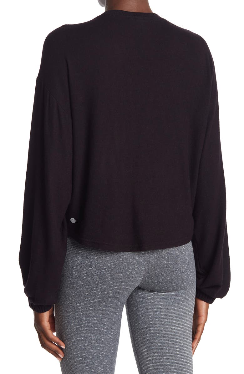Z by Zella Ella Cozy Sweatshirt, Alternate, color, 