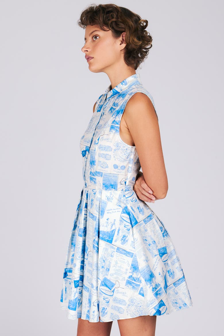 Radley Shirtdress, Alternate, color, Borscht Brochures