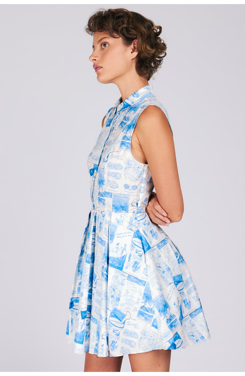 RACHEL ANTONOFF Radley Shirtdress, Alternate, color, Borscht Brochures