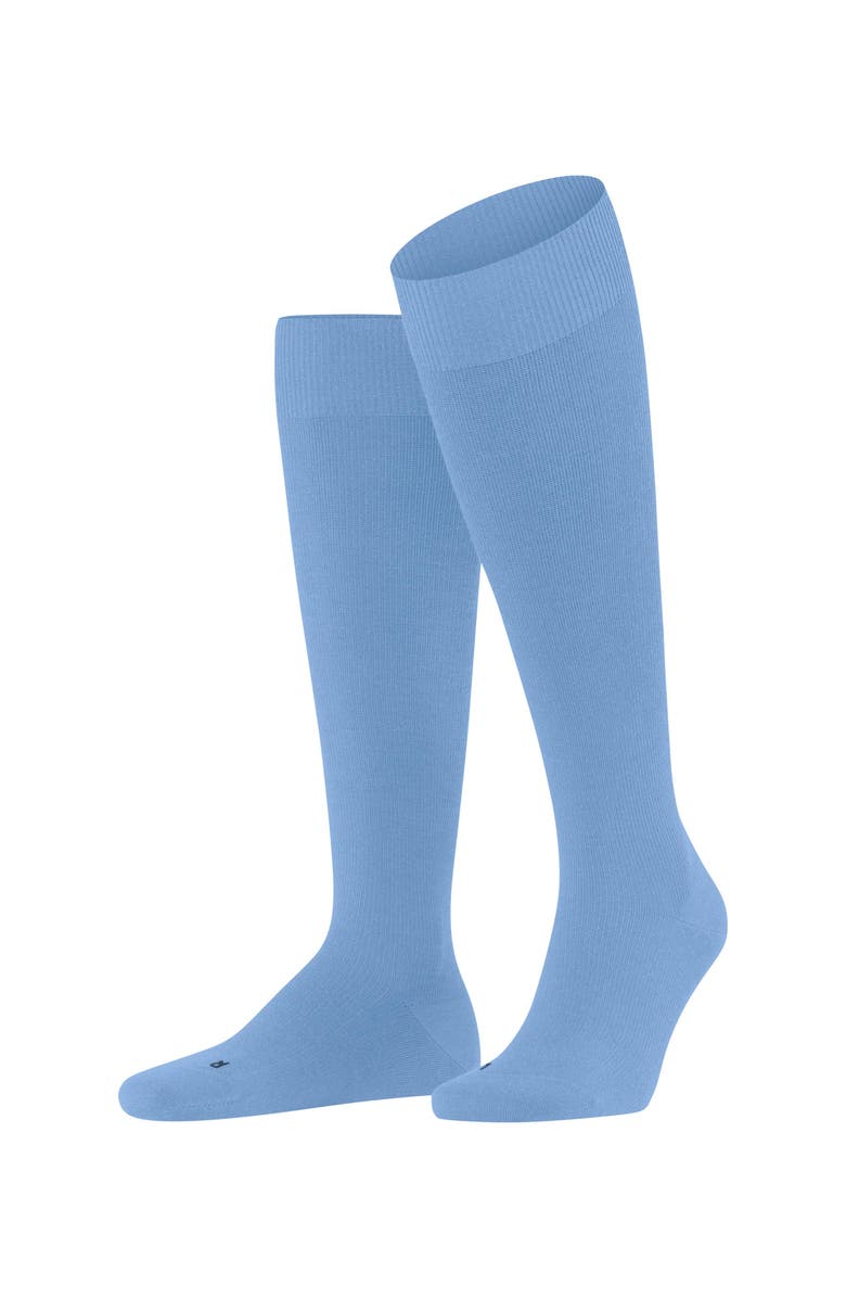 Falke Energizing Wool Compression Knee High Socks, Main, color, Cornflower Blue