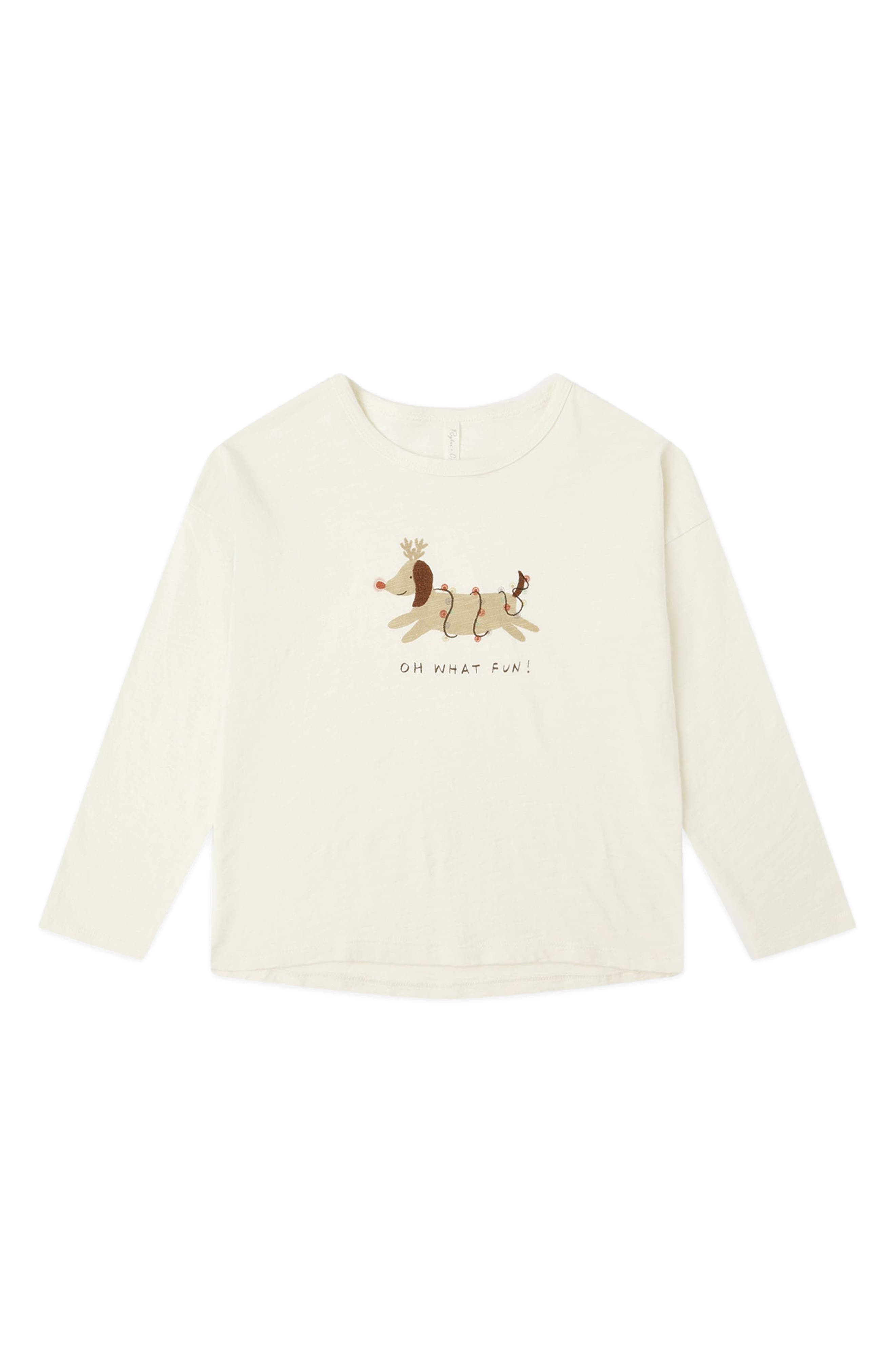 Kids' Holiday Graphic Long Sleeve T-Shirt