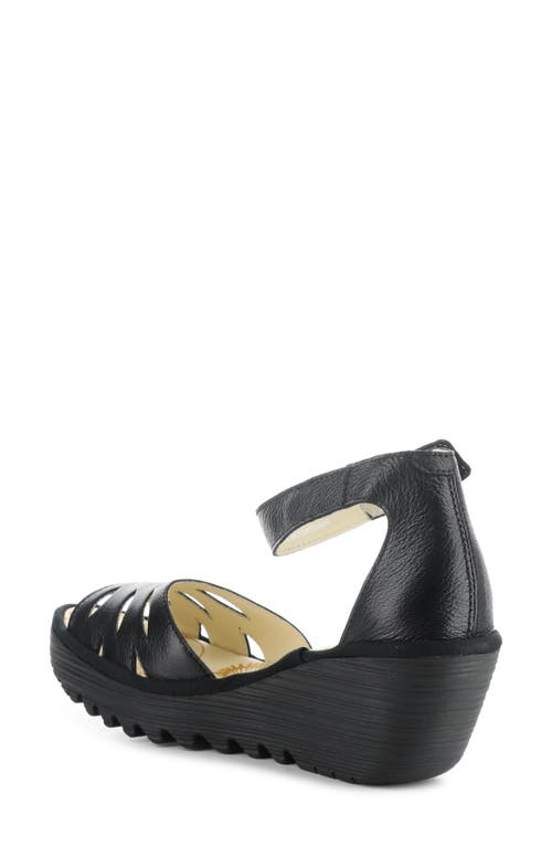 FLY LONDON FLY LONDON YELU PLATFORM WEDGE SANDAL
