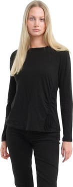 WILT Clothing Long Sleeve Ruched Side