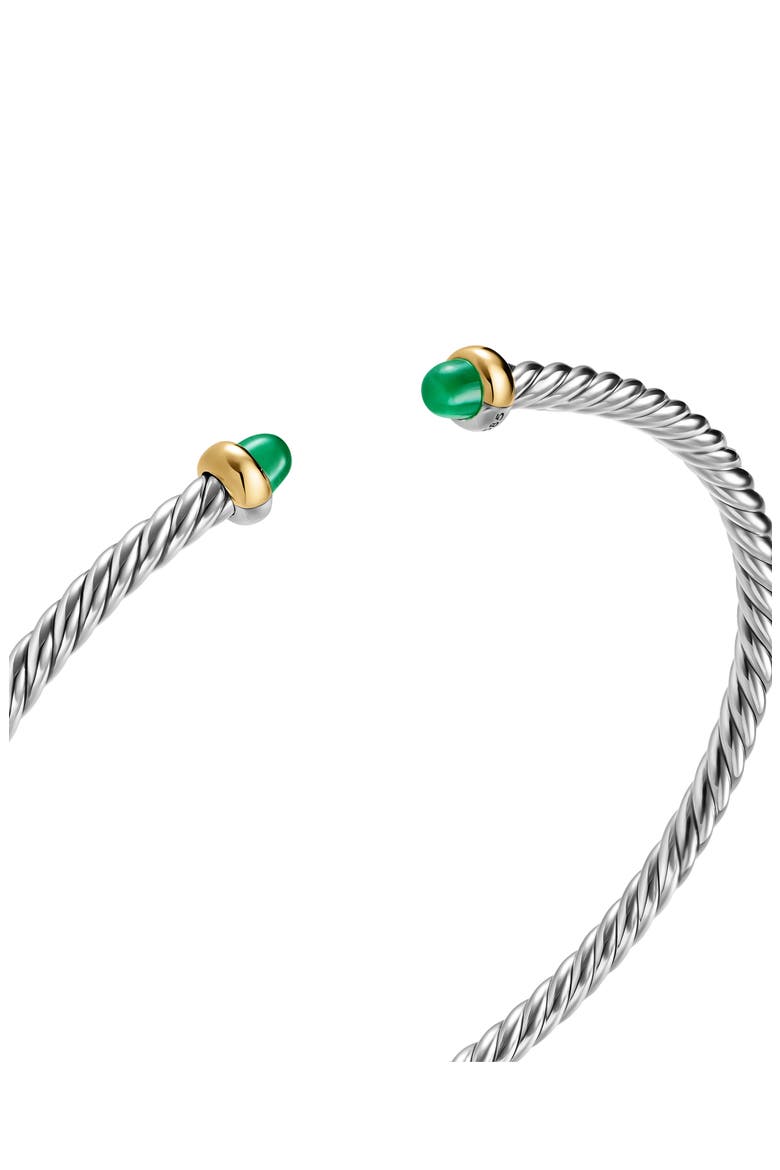 Micro Cable Flex Bracelet, Alternate, color, EMERALD