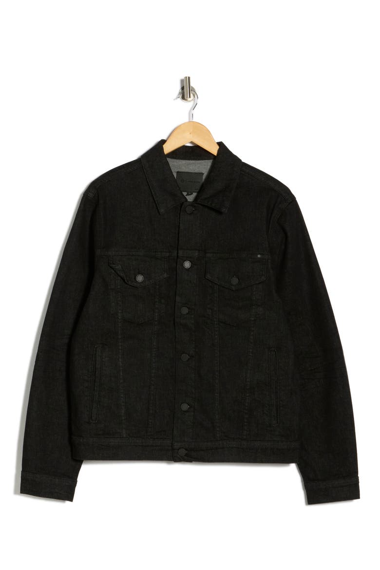 Dart Denim Trucker Jacket, Alternate, color, MOUNTAIN RANGE 1 YEAR