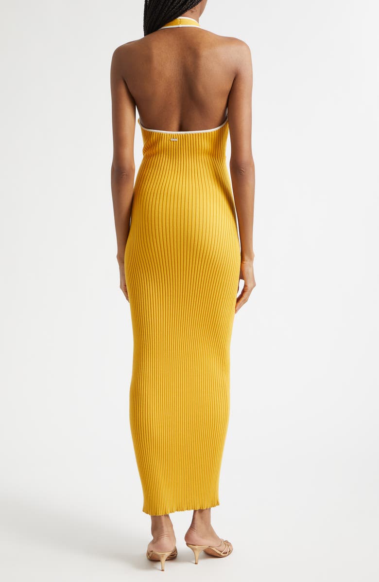 Toccin Allegra Halter Neck Maxi Sweater Dress, Alternate, color,