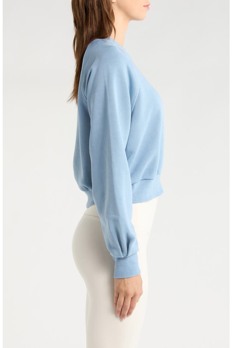 Fade Out Crop Sweatshirt, Alternate, color, WASHED AFTER DARK NAVY