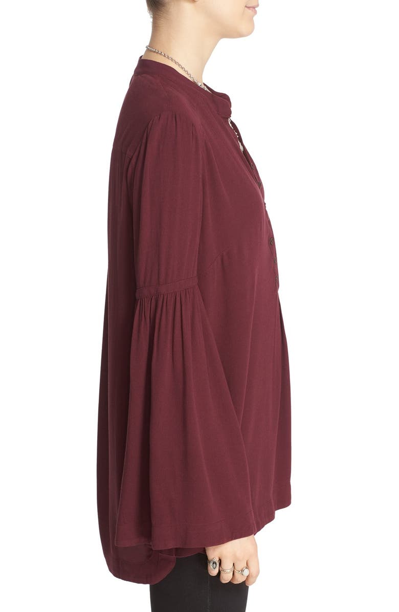 Free People 'Easy Girl' Bell Sleeve Top, Alternate, color, 