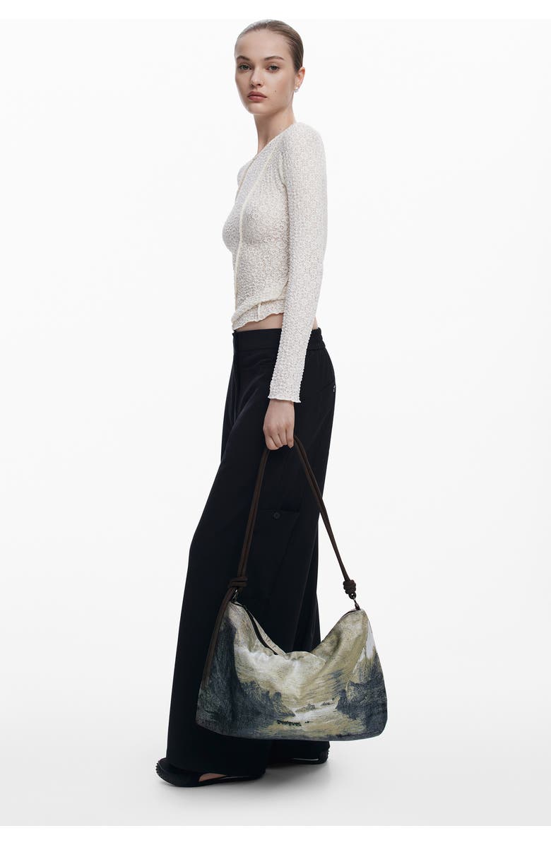 Desigual Print Shoulder Bag, Alternate, color,