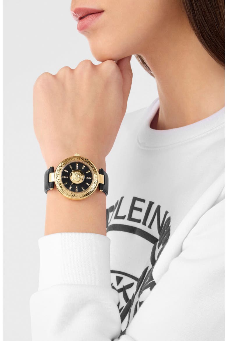 Opium Bracelet Watch, 38mm, Alternate, color, GOLD