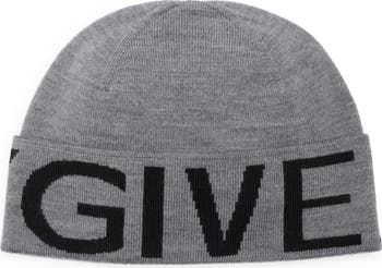 Logo Cuffed Wool Beanie
