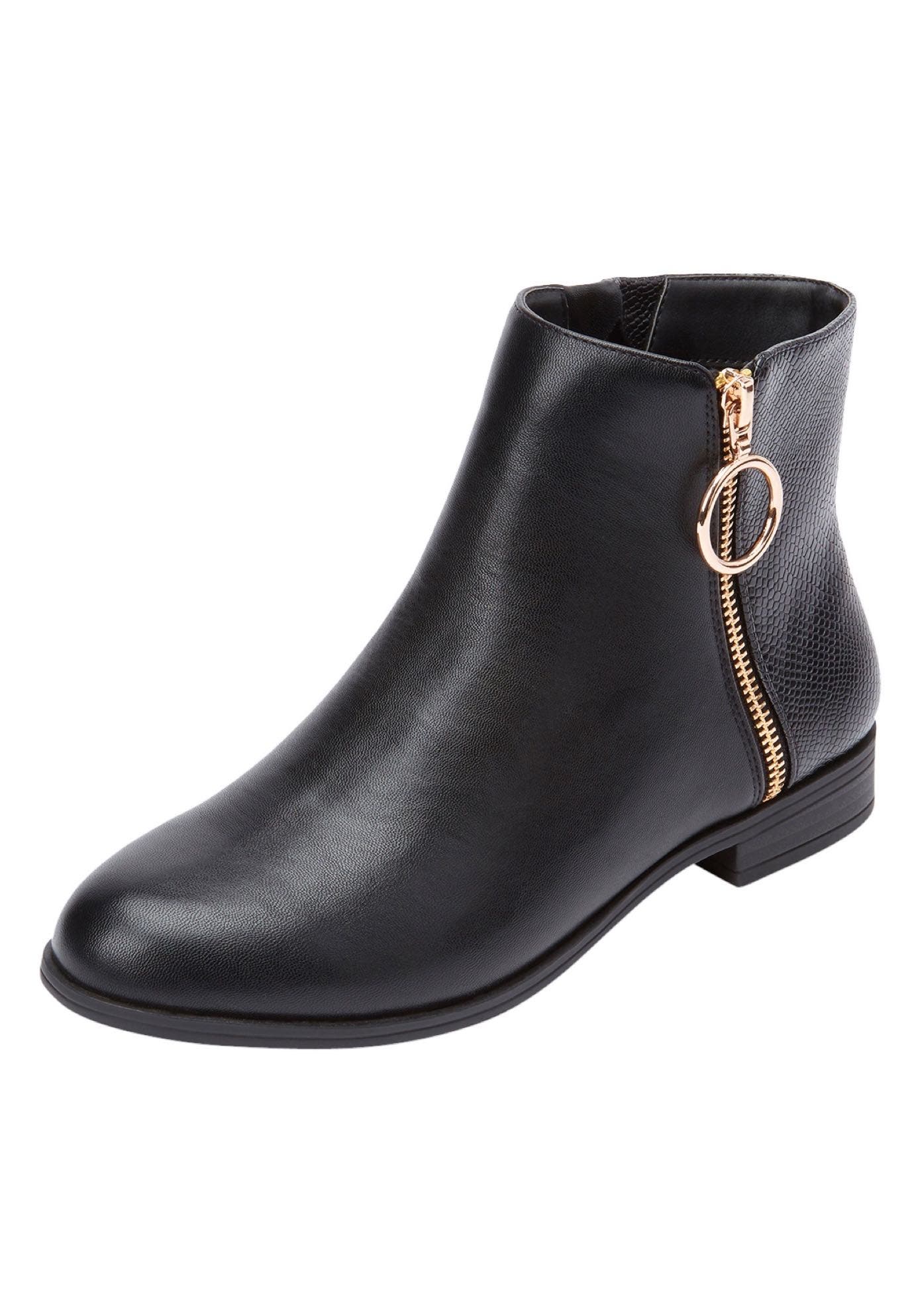 Comfortview The Addi Bootie, Main, color, Black