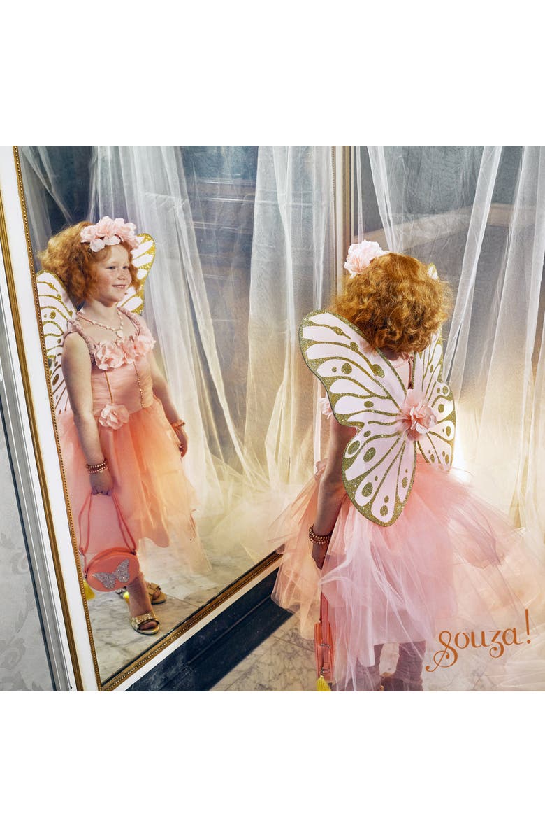 Souza Annemarie Fairy Costume, Dress and Wings Set, Alternate, color, Pink
