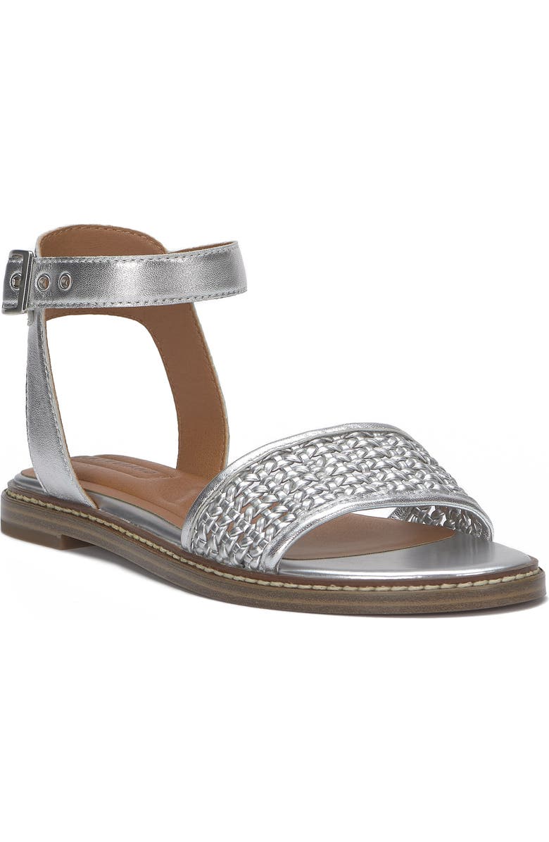 Lucky Brand Kimaya Sandal, Main, color, Silver Kyawve