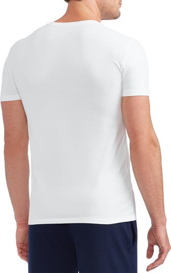 3-Pack Classic Logo Embroidered Crewneck Undershirts